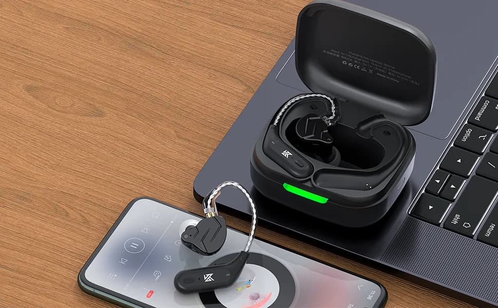 EZ EAR KZ AZ09 Wireless IEM Bluetooth Adapter 5.4 Module Noise Isolation C-pin for KZ ZS10 PRO/ZS12 PRO X thumbnail 9