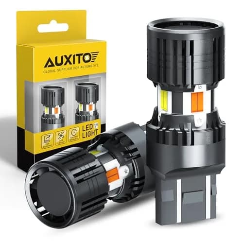 AUXITO 7443/7444NA Switchback LED Bulbs Amber/White | 4000lm, Dual Color, 50,000hr Lifespan thumbnail 1