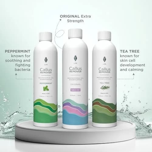 Lee Beauty Professional Gel Callus Remover 236ml (8 Fl Oz) | Fast-Acting Formula for Cracked Heels & Dead Skin thumbnail 7