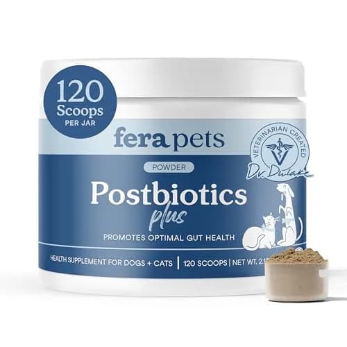 Fera Pets Postbiotics Plus Prebiotics for Dogs & Cats 60g (2.12 oz) | Digestive & Immune Support thumbnail 1