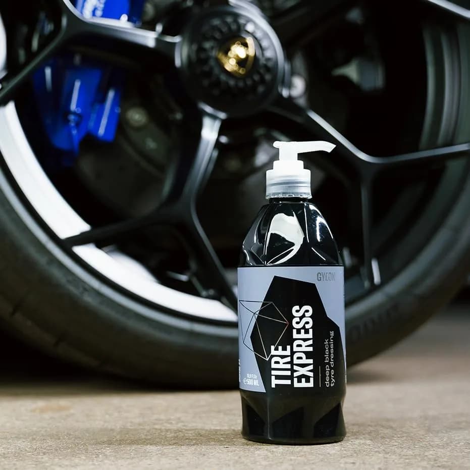 Gyeon Tire Express Satin Tire Shine 500ml | Natural Finish, UV & Water-Repellent thumbnail 5