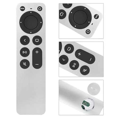 SMATAR Replacement Apple TV Remote | IR Control for Apple TV 4K/HD & Older Models (CR2032 Battery Required) thumbnail 3