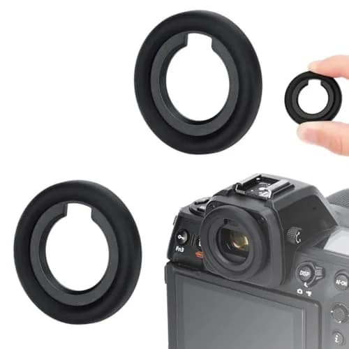 JJC Rubber Eyecup for Nikon Z8 Z9 ZF | Soft Silicone Viewfinder Accessory thumbnail 1