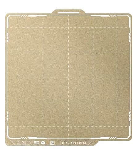 BIQU PyroGrip Double Side Textured PEI Build Plate 257x257mm | Grips Prints for Bambu Lab Printers thumbnail 1
