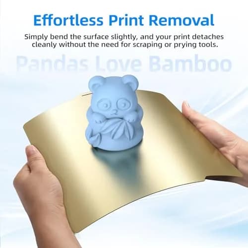 BIQU PyroGrip Smooth PEI+Textured PEI Build Plate 257x257mm | Double Sided Spring Steel Sheet for Bambu Lab Printers thumbnail 6