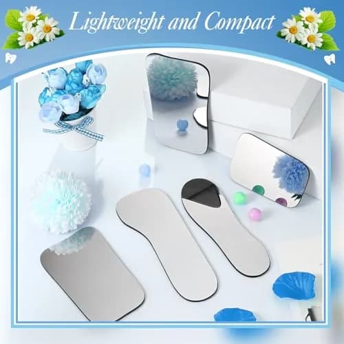 Frienda 30Pcs Dental Photography Intraoral Mirror Set | 5 Shapes for Oral Checks & Photography thumbnail 5