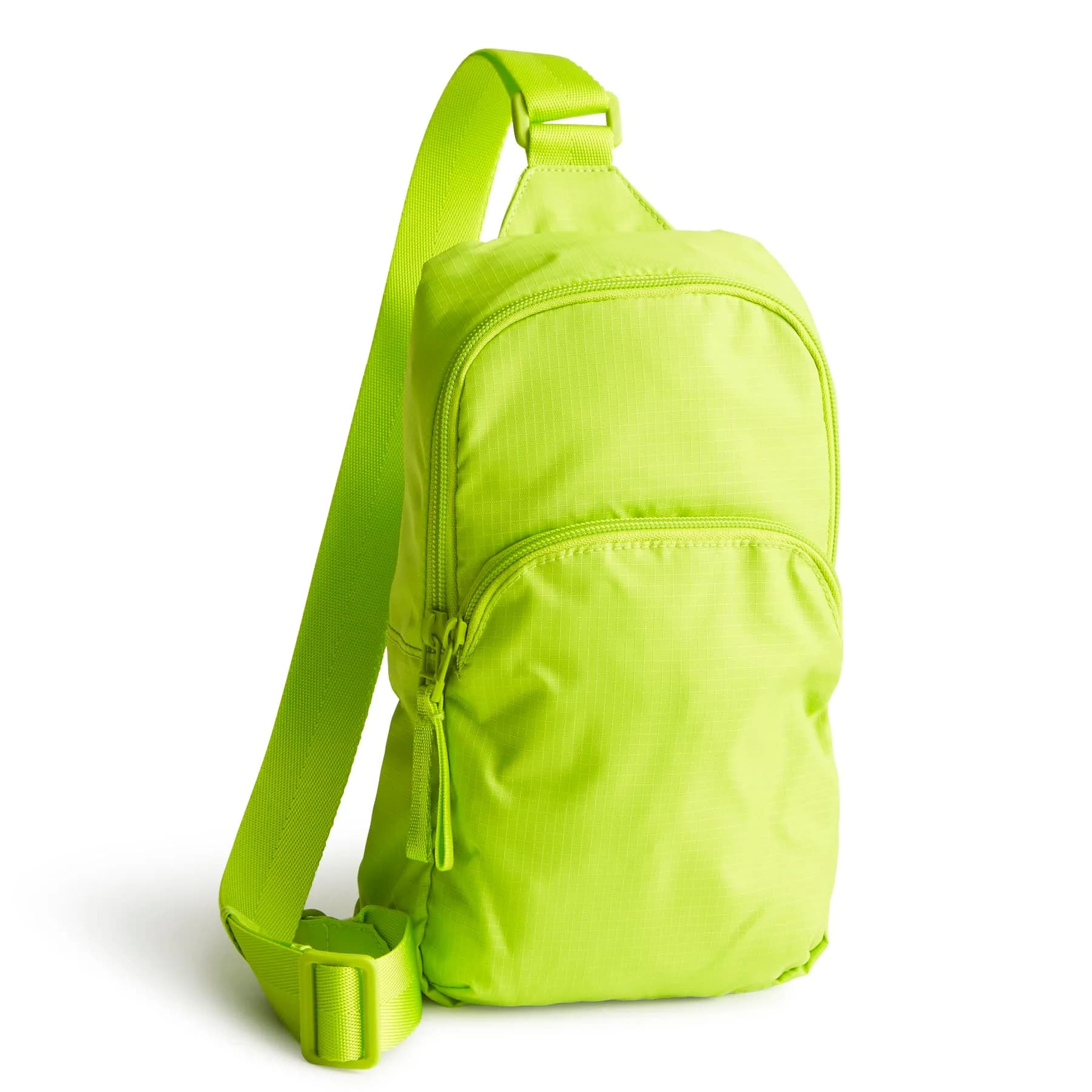 Vera Bradley Women's Ripstop Lorman Sling Backpack Lime Green | Lightweight Travel & Daily Use - main product image