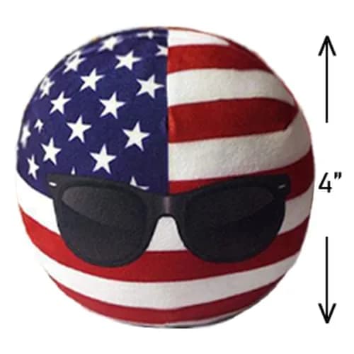Idyllicallyser 18pcs Countryballs Plushies 4in | Cute Stuffed Toy Cotton Material for Birthdays thumbnail 4