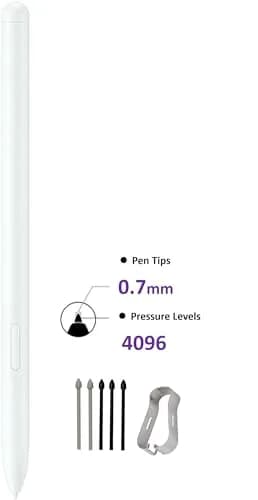 YJSK Replacement S Pen for Samsung Galaxy Tab S9 FE/S9 FE+ Plus (Mint) | 0.7mm Tip, 4096 Pressure Levels thumbnail 3