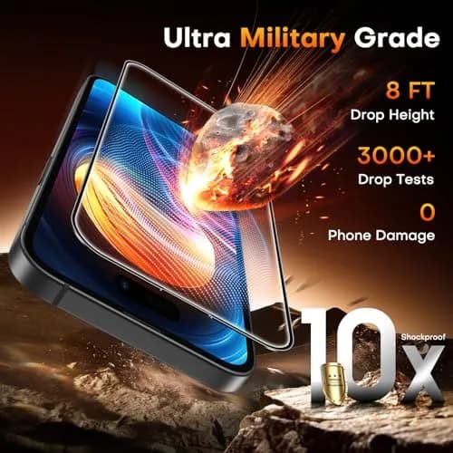 TOCOL iPhone 15 Screen Protector 6.1" | Easy Auto Installation & Impact Protection thumbnail 6