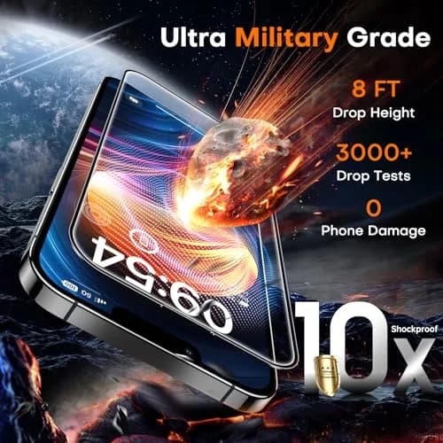 TOCOL iPhone 14 Screen Protector 6.1" | Auto-Install, 9H+ Impact & Scratch Resistance thumbnail 3