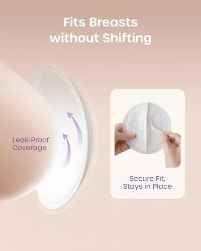 Nuliie Super Absorbent & Featherlight Disposable Nursing Pads 100 Count | Stay Dry, Soft & Breathable Breast Pads for Leaking Milk, Leakproof, Individually Packaged Breastfeeding Essentials for Moms thumbnail 7