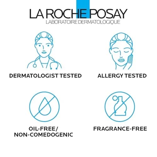 La Roche-Posay Toleriane Gentle Hydrating Face Cleanser 400ml (13.52 Fl Oz) | Dermatologist Tested for Sensitive Skin thumbnail 3