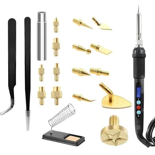 RETUXEP 21PCS 3D Printing Accessories Smoothing Tool Kit | Heat-Set Nut & Fine-Tuning Tips (120c) thumbnail 1