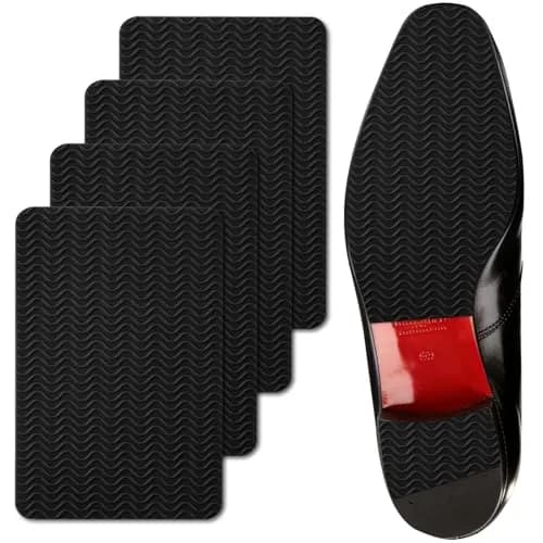 Ashoesert Shoe Grip Pads Non Slip Sole Protector for Heels | Anti Slip, Self Adhesive, Black 2 Pairs thumbnail 1