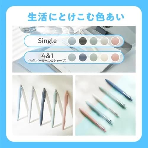 三菱鉛筆 Jetstream Multi-Function Ballpoint Pen 0.5mm | 4-in-1, Grass Green, Smooth Lite Touch Ink thumbnail 7