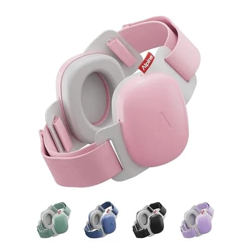 Alpine Hearing Protection Baby Ear Muffs Noise Reduction | Toddler Ear Defenders, 24dB, CE & ANSI Certified thumbnail 1