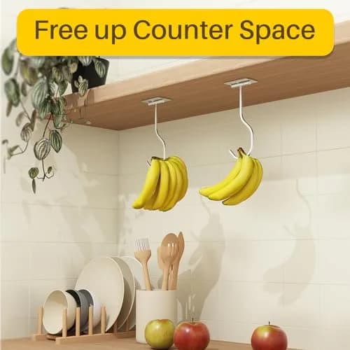 bussdis Silver 1 Pack Storage Hook | Heavy Duty Stainless Steel, Foldable, 13lb Capacity, Magnetic, Under Cabinet thumbnail 6