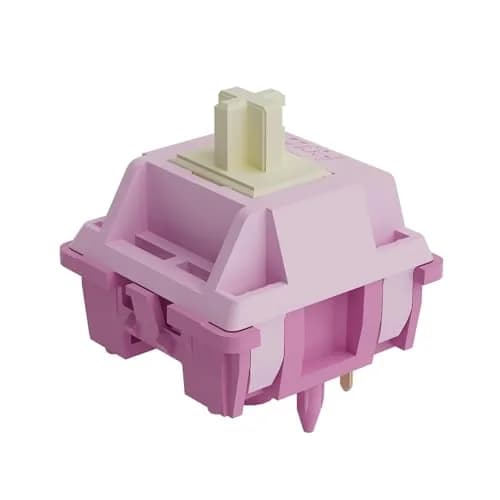 Akko V3 Creamy Purple Pro Tactile Keyboard Switches (45pcs) | Smooth, Creamy, and Satisfying Typing Experience thumbnail 1