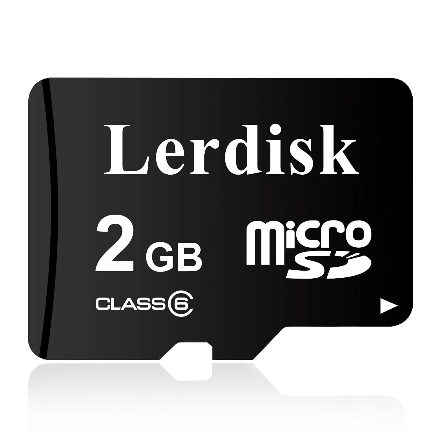 Lerdisk 2GB Micro SD Card Class 6 | Bulk Wholesale Memory for Old Devices - main product image