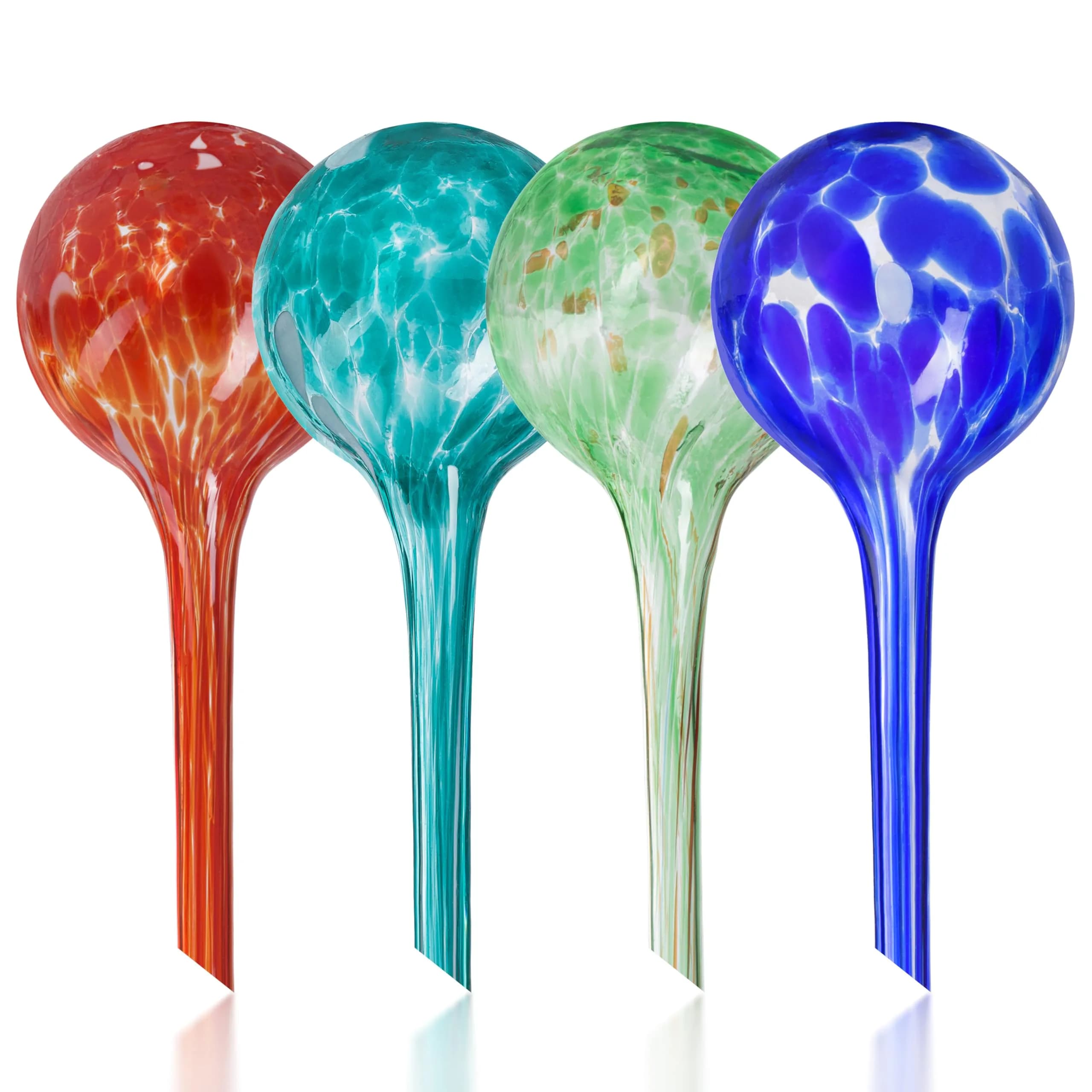 Mission Gallery Plant Watering Globes Set of 4 Small | 100ml Capacity for 5-Day Irrigation — Small