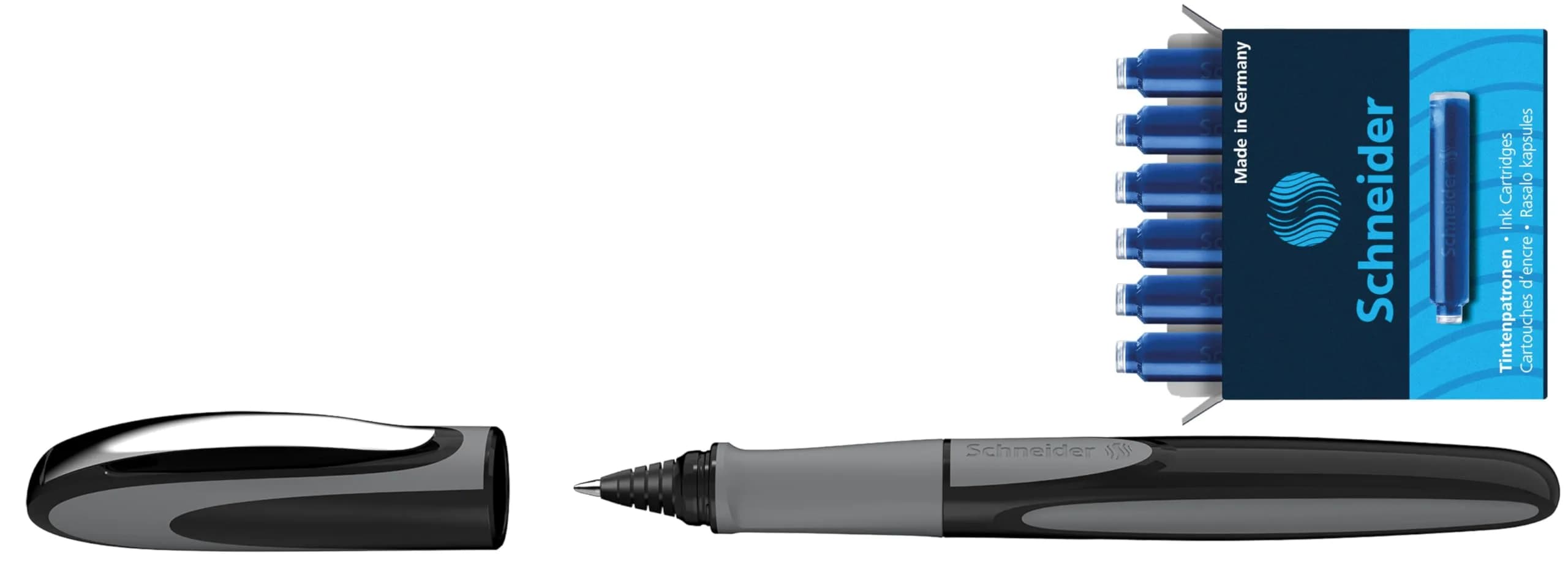 Schneider Ray Rollerball Pen Gift Set Onyx | Smooth Ink Flow, Erasable Ink, Gift Box thumbnail 2