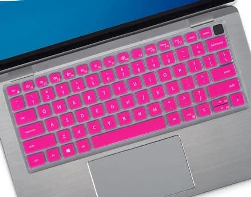 CASEDAO Pink Keyboard Cover Skin for Dell Latitude 14" 7440 5440 7430 5430 5431 9430 7420 5420 9420 7410 16" | US Layout thumbnail 1