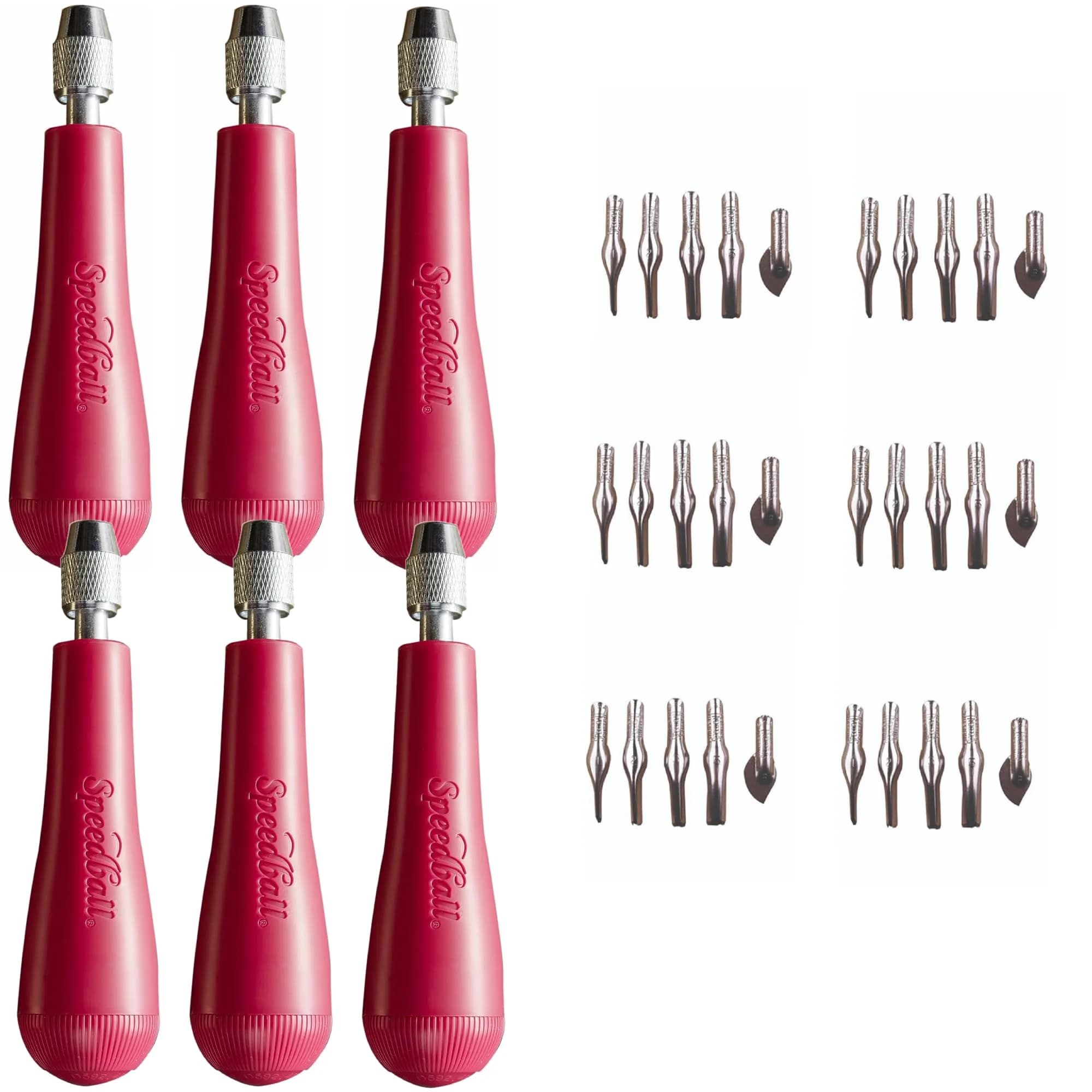 Speedball Linoleum Cutter Kit Assortment #1 (6-Pack) | Precision Block Printing Tools - main product image
