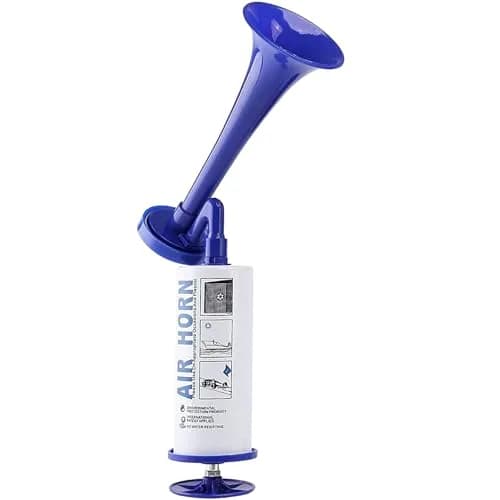 Qidoe Handheld Air Horn 130dB | Loud Marine & Sporting Noisemaker for Outdoors & Safety thumbnail 1
