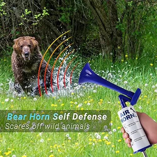 Qidoe Handheld Air Horn 130dB | Loud Marine & Sporting Noisemaker for Outdoors & Safety thumbnail 7