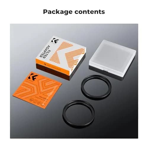 K&F CONCEPT 55-82mm Step-Up Ring Adapter | Durable Aluminium Alloy, Converts 55mm to 82mm thumbnail 7