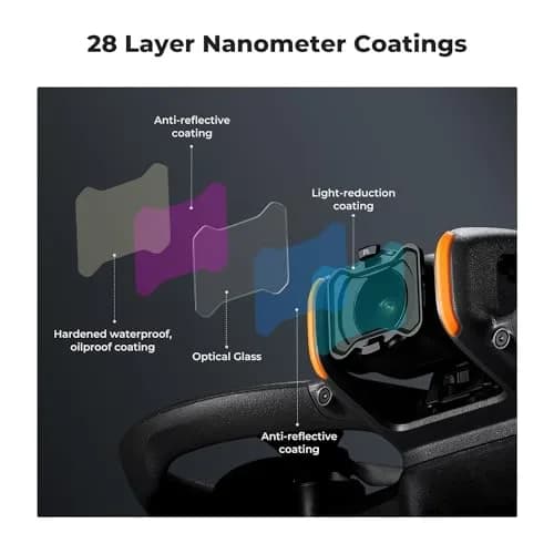 K&F CONCEPT 4Pack ND Filter Kit for DJI Avata 2 | Multi-Coated Optical Glass, Gimbal Safe thumbnail 5
