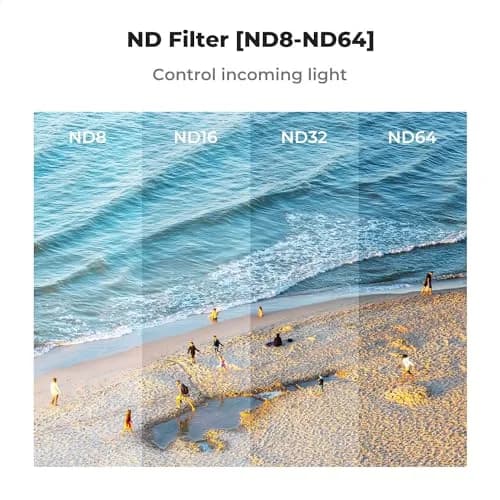 K&F CONCEPT 4Pack ND Filter Kit for DJI Avata 2 | Multi-Coated Optical Glass, Gimbal Safe thumbnail 3
