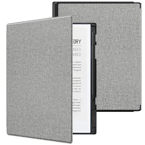 TiMOVO Case for Remarkable 2 10.3" 2020 with Pen Slot, Gray | Lightweight Hard Back Shell, Protective Book Folio Cover thumbnail 1
