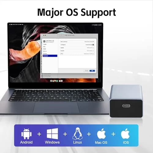 MokerLink PoE to Type-C Converter 100Mbps | 5V/3A or 9V/2.22A PD Output with Ethernet thumbnail 6