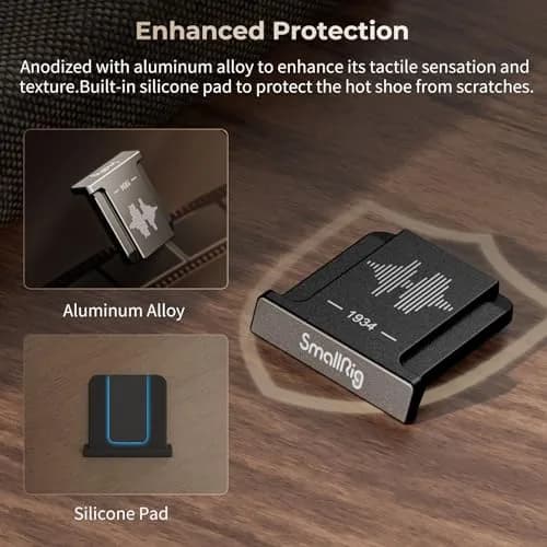 SMALLRIG Hot Shoe Cover for FUJIFILM Cameras Black | Protects Hot Shoe from Scratches thumbnail 4