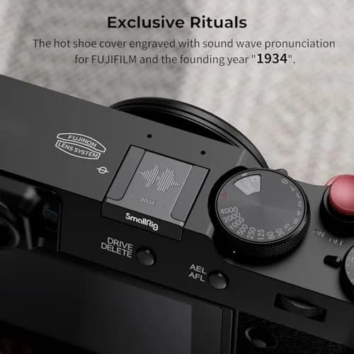 SMALLRIG Hot Shoe Cover for FUJIFILM Cameras Black | Protects Hot Shoe from Scratches thumbnail 6