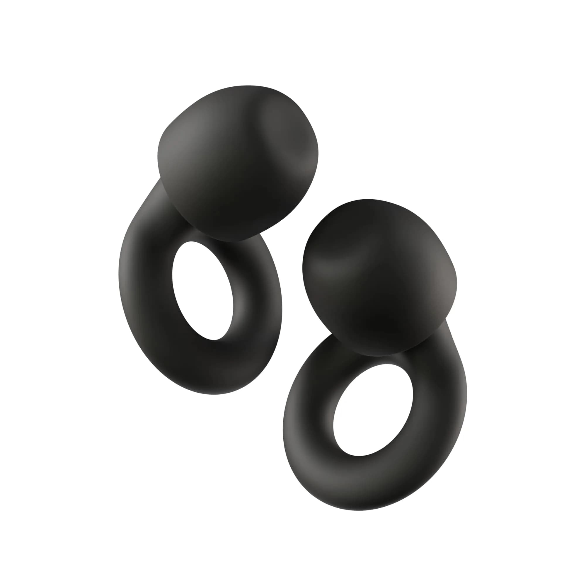 Loop Quiet 2 Ear Plugs - 24dB SNR Noise Reduction | Black, 1 Pair (Pack of 1)