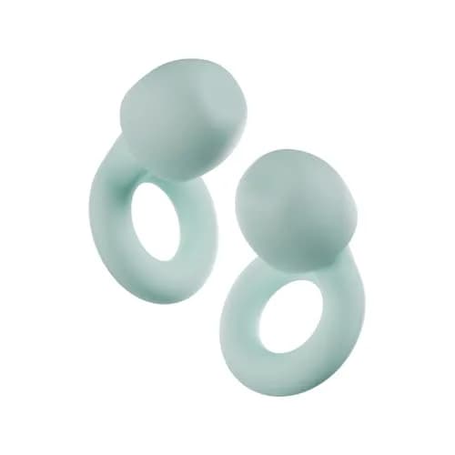 Loop Quiet 2 Ear Plugs Mint | 24dB SNR Noise Reduction, Reusable Silicone for Sleep & Focus thumbnail 1