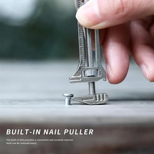 ORLUK Compact Titanium Multitool - Mini Wrench, Bottle Opener, Caliper | Portable & Multifunctional thumbnail 2
