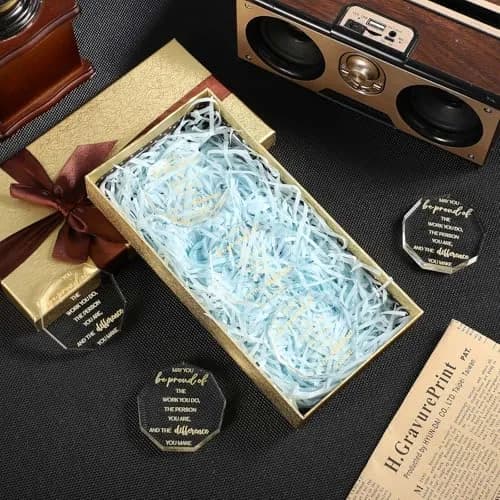 Huquary Employee Appreciation Awards Acrylic 50 Pcs | Motivational Gifts for Colleague Recognition thumbnail 7