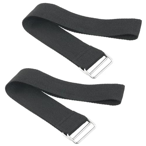 ITROLLE Black Pulling Belts for Hydraulic Storage Bed 2-Pack | Easy Lift Assist Straps thumbnail 1