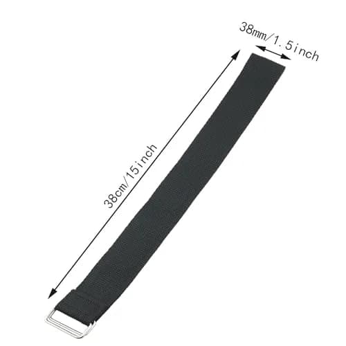 ITROLLE Black Pulling Belts for Hydraulic Storage Bed 2-Pack | Easy Lift Assist Straps thumbnail 2