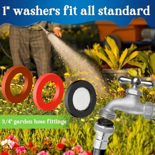 ZDBB 1075 Pcs Rubber Washer & O-Ring Kit | Assorted Sizes for Faucets & Hoses thumbnail 5