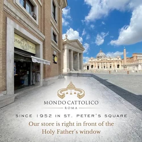 Mondo Cattolico Missionary Rosary Beads 64 cm (25.2 in) | Authentic Vatican-Sourced Prayer Tool thumbnail 8