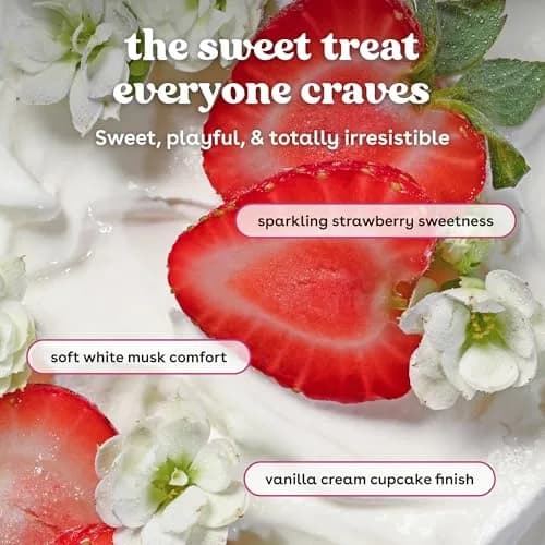 eos Shea Better Body Lotion Strawberry Dream 473ml (16 fl oz) | 24-Hour Moisture for Soft Skin thumbnail 2