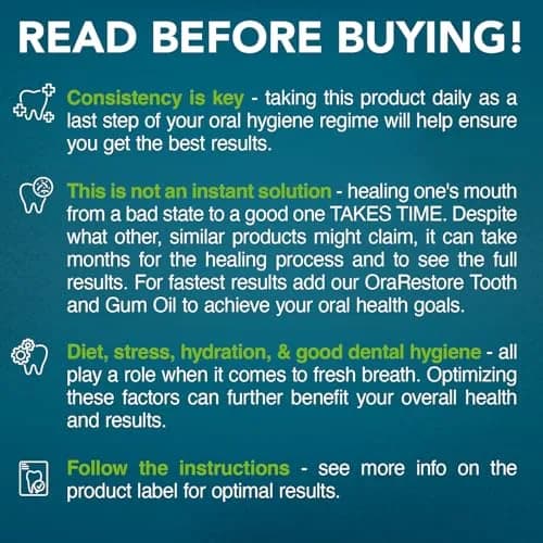 Great Oral Health Advanced Oral Probiotics Mint & Strawberry Vanilla 120 Count (2 x 60 Count) | Dentist Formulated for Bad Breath Treatment thumbnail 5