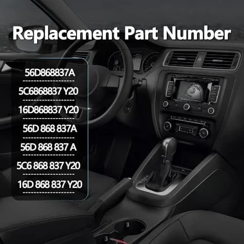 Quealzara Beige Sunglass Box Console Case Holder Compatible with VW Jetta MK6 2011-2018 Passat B7 | Overhead Console Glasses Organizer thumbnail 6