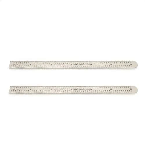WeldingStop 6-inch Machinist Ruler 150mm | Laser Engraved Stainless Steel Scale thumbnail 1
