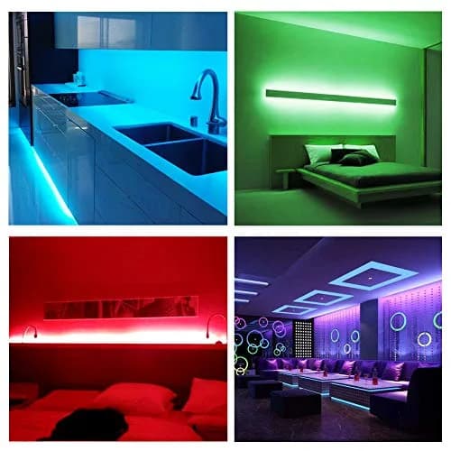 DAYBETTER RGB LED Strip Lights 30.48m (100ft) | Smart App & Remote Control for Bedroom Decor thumbnail 7